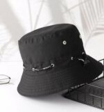 Chapeau Bob Respirant Unisexe à Séchage Rapide Xanadu - Chapeau De Plage Sun Safari - Noir – Image 2