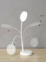 Lampe De Bureau LED - Rechargeable - Tactile - Support Téléphone - 3 Modes – Image 4