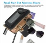 Sac à Écran Tactile Pour Femme Avec Étui Pour Téléphone Portable - Noir - Cuir - avec Bandoulière – Image 2