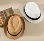 Chapeau de Soleil Unisexe - Des Années 1920 - Accessoire de Costume - Taille Unique – Image 5