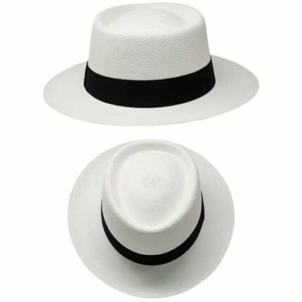 Chapeau De Soleil Unisexe - Large bord - Élégant et Pratique - Été - Blanc