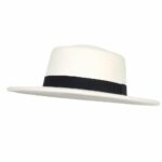 Chapeau De Soleil Unisexe - Large bord - Élégant et Pratique - Été - Blanc – Image 7