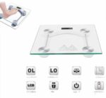 Pèse Personne Digitale -180 kg - Écran LCD - Haute Précision Carré