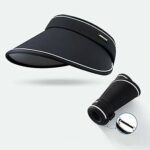Chapeau Pliable Pour Femme - Élégant et Moderne - Protection UV - Noir – Image 2
