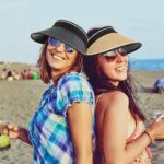 Chapeau Pliable Pour Femme - Élégant et Moderne - Protection UV - Noir – Image 4