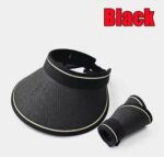 Chapeau Pliable Pour Femme - Élégant et Moderne - Protection UV - Noir – Image 8
