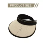 Chapeau Pliable Pour Femme - Élégant et Moderne - Protection UV - Beige – Image 9