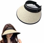 Chapeau Pliable Pour Femme - Élégant et Moderne - Protection UV - Beige