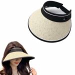 Chapeau Pliable Pour Femme - Élégant et Moderne - Protection UV - Beige