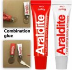 Pack De 2 Boite Colle Adhésive - 15 Ml 2 x 17 Ml - Original Transparent 5 Minutes Rapide - Haute Performance