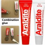 Pack De 2 Boite Colle Adhésive - 15 Ml 2 x 17 Ml - Original Transparent 5 Minutes Rapide - Haute Performance