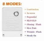 Guirlande De Fête Lumineuse Décorative – Étanche – 8 Modes – 10M - 100 LED – Image 9