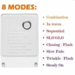 Guirlande De Fête Lumineuse Décorative – Étanche – 8 Modes – 100 LED - Multicolores – Image 7