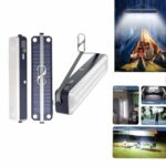 Lampe De Pêche Solaire - 3600-7200 mAh - Rechargeable - Lampe D'inspection Magnétique - 4 Modes - 100 W