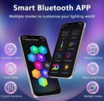 Packs De 2 Lumières RVB - Effets Dynamiques - Modes Musicaux - Télécommande – Image 7