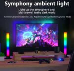 Packs De 2 Lumières RVB - Effets Dynamiques - Modes Musicaux - Télécommande – Image 6