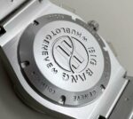 Montre Hublot Pour Homme – Bracelet En Acier Inoxydable – Résistance à l'eau - Qualité Premium - Argent – Image 7