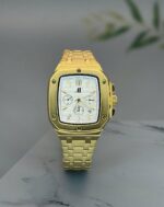 Montre De Luxe Pour Homme - Acier Inoxydable - Résistante à L’eau - Doré