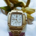 Montre De Luxe Pour Homme - Acier Inoxydable - Résistante à L’eau - Doré – Image 4