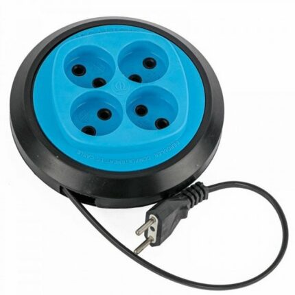 Multiprise Circulaire MEGALIGHT - 5 Mètres - 4 Prises