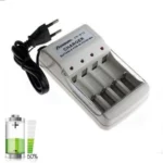 Chargeur De Piles Rechargeables AA/AAA NI-MH/NI-CD - 4 PCS