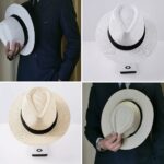 Chapeau De Soleil Unisexe - Large Bord - Élégant et Pratique - Beige Clair Naturel – Image 6
