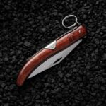Couteau Pliant – Fabriqué En Acier Inoxydable 5Cr15MoV – Marron – Image 4