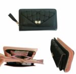 Portefeuille Multifonctionnel - Rangement Pratique Pour L'argent Liquide - les Cartes et Les Billets