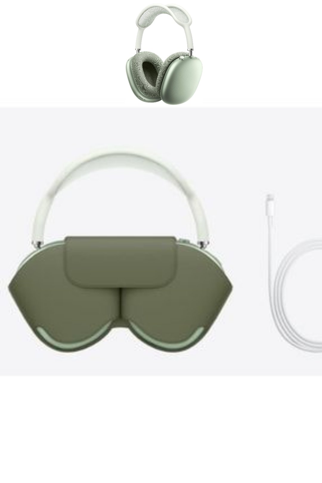 Polish_20250325_150044432.jpg Casque Bluetooth Sans Fil Populaire - Pour Téléphone Portable - Vert – Image 1