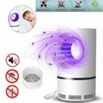 Lampe Anti-Moustiques - Silencieuse - Sans Rayonnement - Alimentation USB - Ventilateur Aspirant - UV