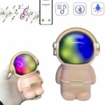 Haut Parleur Bluetooth Astronaute - Lumière LED - Design innovant - Musique - Appels Téléphoniques - Rechargeable