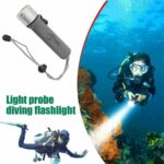 Torche Sous Marine Professional Flashlight - Waterproof - Gris