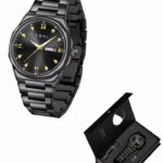 Coffret Cadeau De Montres - Boîtier et Bracelet en Acier Inoxydable Ultra-fin - Quartz Pratique