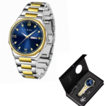 Coffret Cadeau De Montres - Boîtier et Bracelet en Acier Inoxydable Ultra-fin - Quartz Pratique