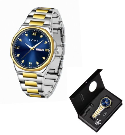 Coffret Cadeau De Montres - Boîtier et Bracelet en Acier Inoxydable Ultra-fin - Quartz Pratique