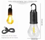 Lampe LED - 5 W - Rechargeable Pour Extérieur - 3 Mode - Avec Anneau De Fixation - Résistante À L'eau – Image 6