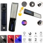 Lampe De Secours Solaire Oblivion - Portable - Crochet Rotatif À 360° - Rechargeable Par USB Et Base Magnétique - Puissante - Résistante À L'eau