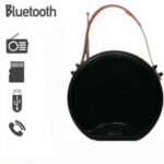 Baffle Bluetooth Sans Fil - Énergie solaire- Portable - Carte Incluse - Amplificateur Haute Puissance