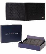 Portefeuille Tommy Hilfiger En Cuir De Luxe Pour Homme - Noir – Image 2