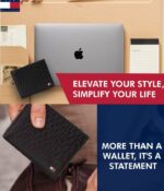 Portefeuille Tommy Hilfiger En Cuir De Luxe Pour Homme - Noir – Image 7