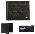 Portefeuille Tommy Hilfiger En Cuir De Luxe Pour Homme - Noir