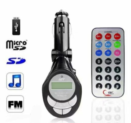 Émetteur FM 4 en 1 - Lecteur MP3 -  Allume-cigare - Lecteur MP4 - Lecteur De Carte SD - Port USB