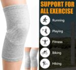 2 Genouillère En Bambou - Bandage De Compression - Sportive - Respirante - Confortable – Image 2