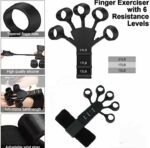Appareil De Renforcement Des Doigts - Entraînement De La Force De Préhension - Renforcement De La Force Des Mains - 6 Niveaux De Résistance – Image 3