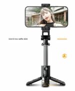 Perche à Selfie Portable Extensible Avec Trépied et Télécommande - Télescopique et Rotative - Réglable pour Smartphones – Image 9