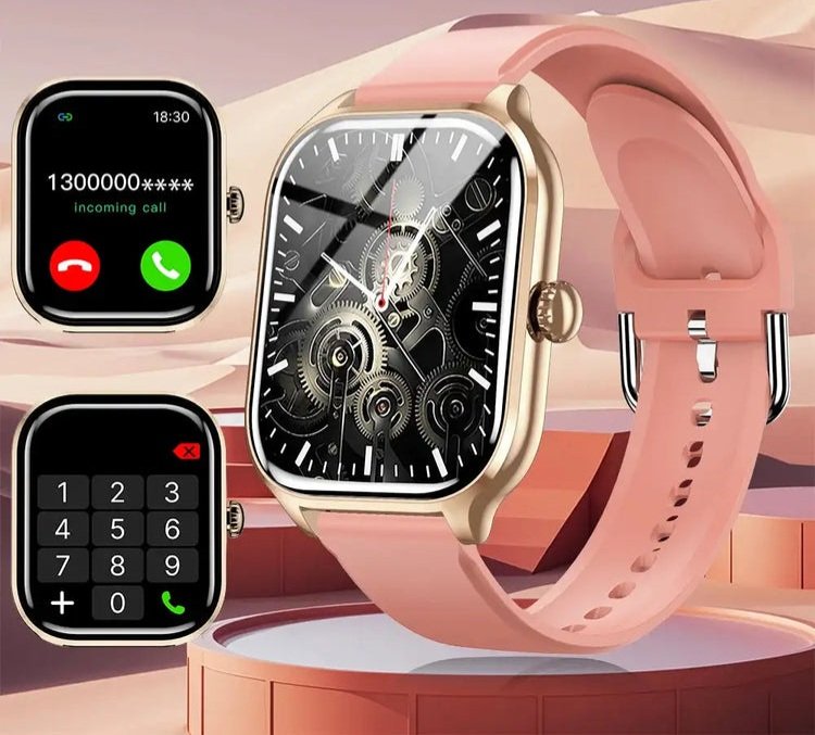 Sc7a13deec8fc4191853cda2623aefaa0j.jpeg Coffret Cadeau Combiné 8 en 1 - Montre Connectée A58 Plus Et Bijoux Pour Femme – Image 1