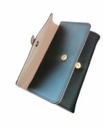 Portefeuille en Cuir Personnalisé 3 en 1 - Grande Capacité - Porte-carte de Crédit - Porte-monnaie - Élégant – Image 2