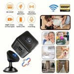 Caméra Espion WiFi Sans Fil - Surveillance Sans Fil - Espion avec Détection de Mouvement - Infrarouge - Image Audio Vidéo