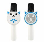 Microphone à Lain Sans Fil - Pour karaoké - Haut-parleur Bluetooth - Pour chanter