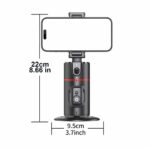 Support Trépied - Rotation à 360 Degrés - Suivi Automatique Du Visage - Support Pour Smartphone Avec Télécommande – Image 2
